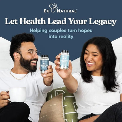 Conception For Him – Fertility Supplements for Men, Male Fertility Support & Prenatal – Optimal Sperm Count, Motility Stre...