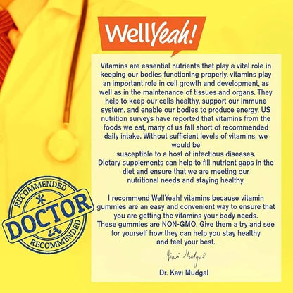 Kids Probiotic Gummies with Prebiotic Fiber
