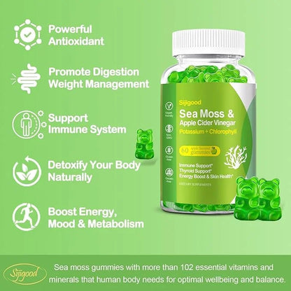 Irish Sea Moss Gummies 60 Vegan