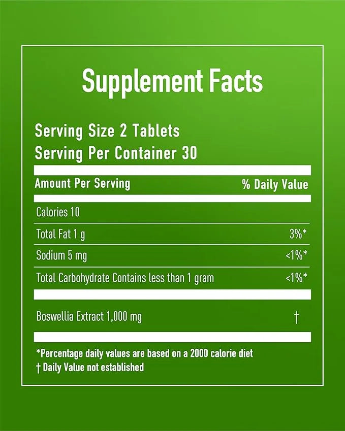 Boswellia Focus for Joints and Cartilage