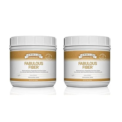 Lewis Labs Fabulous Fiber Powder Supplement 32 Ounces