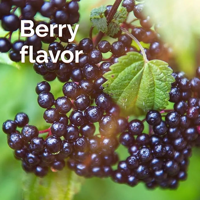 Emergen-C Elderberry Fizzy Drink Mix, Elderberry 18 Count