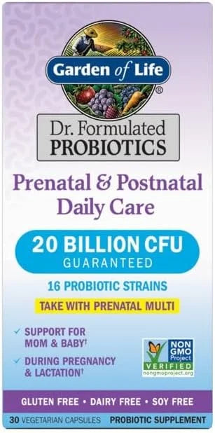 Dr. Formulated Probiotics Prenatal & Postnatal