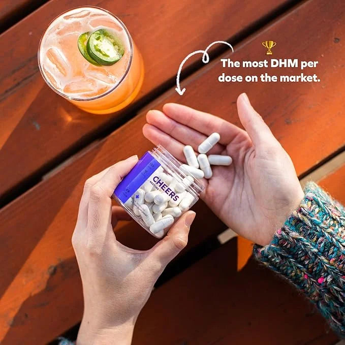 Cheers Classic Combo | Restore + Hydrate | Rehydrate & Feel Better After Drinking | DHM, L-Cysteine, B-Vitamins, Electroly...