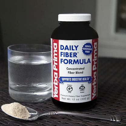 Yerba Prima Daily Fiber Formula Powder 12 oz 3) -