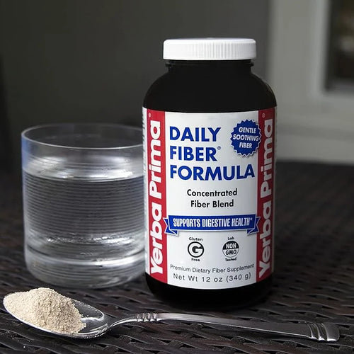 Yerba Prima Daily Fiber Formula Powder 12 oz 3) -