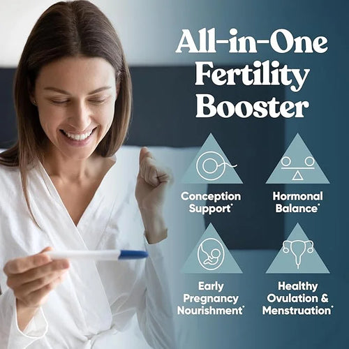Conception Fertility Supplements for Women – Aids Ovulation, Hormonal Balance, & Regular Cycles – Prenatal Vitamin Support...
