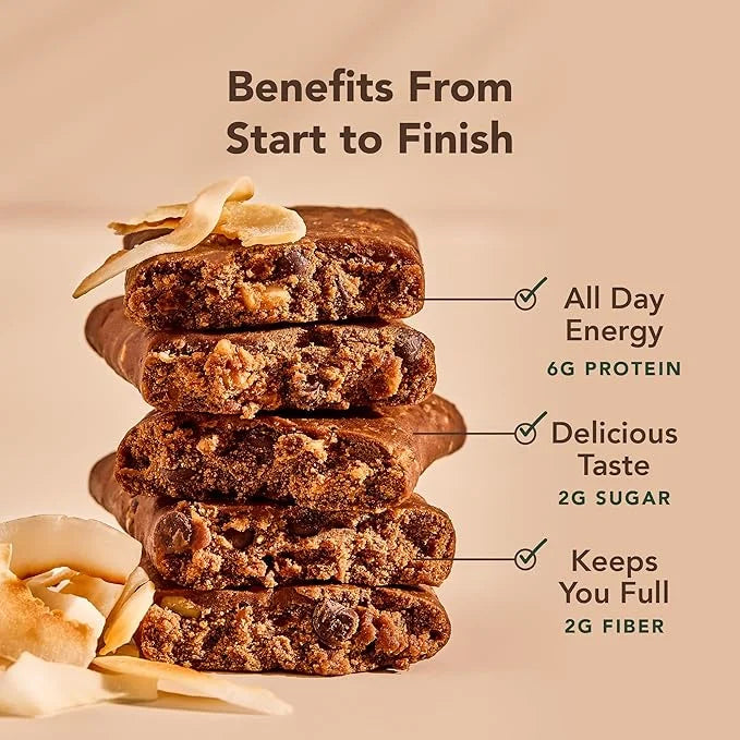 ALOHA Organic Plant Based Protein Bar MINIS |Coconut Chocolate Almond | 20 Count, 24g Bars | Vegan, Low Sugar, Gluten Free...