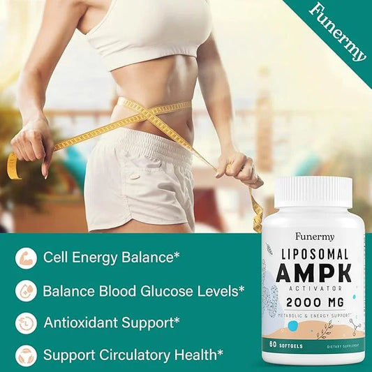 Liposomal AMPK Activator 2000 mg 6-in-1 AMPK 120 Softgels
