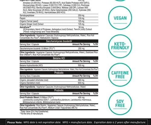 ONNIT Total Gut Health 5 Strains 2 Pack