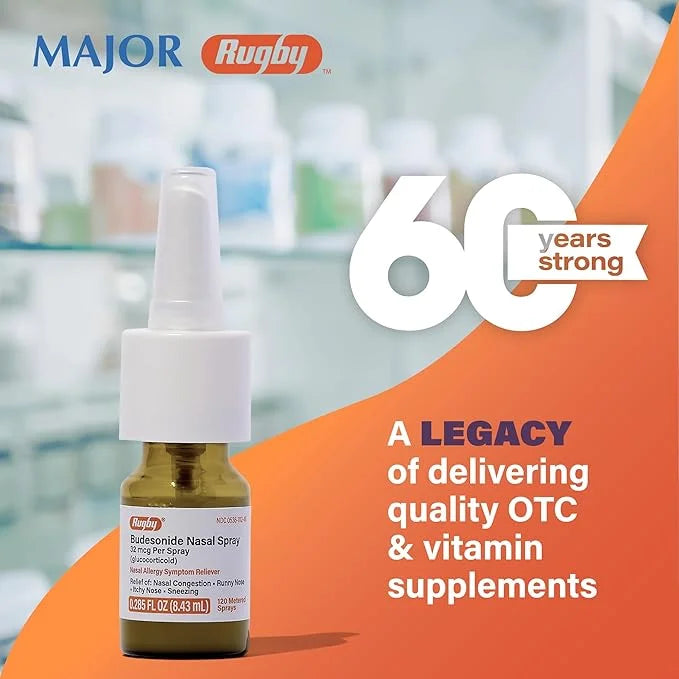 Rugby Budesonide Nasal Spray 0.285 Fl.