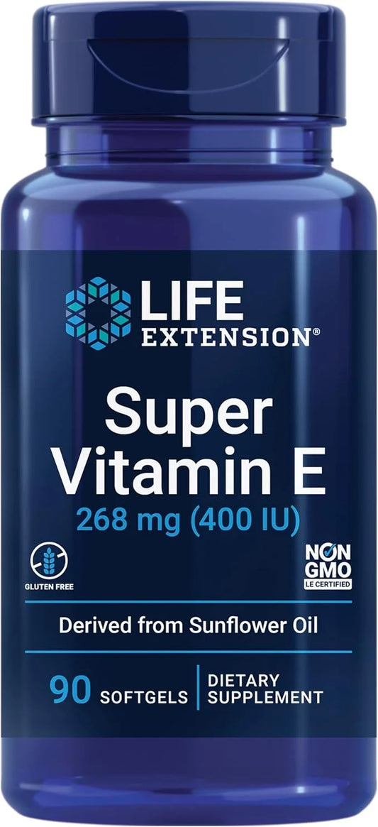 Life Extension Super Vitamin E 268 mg 90 Softgels