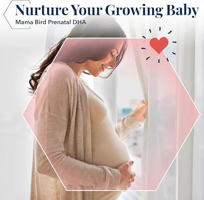 Best Nest Wellness Mama Bird Prenatal DHA Omega-3 DHA 60 Softgels