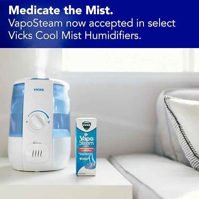 Vicks VapoSteam Medicated Liquid with Camphor, 8 Oz 2)