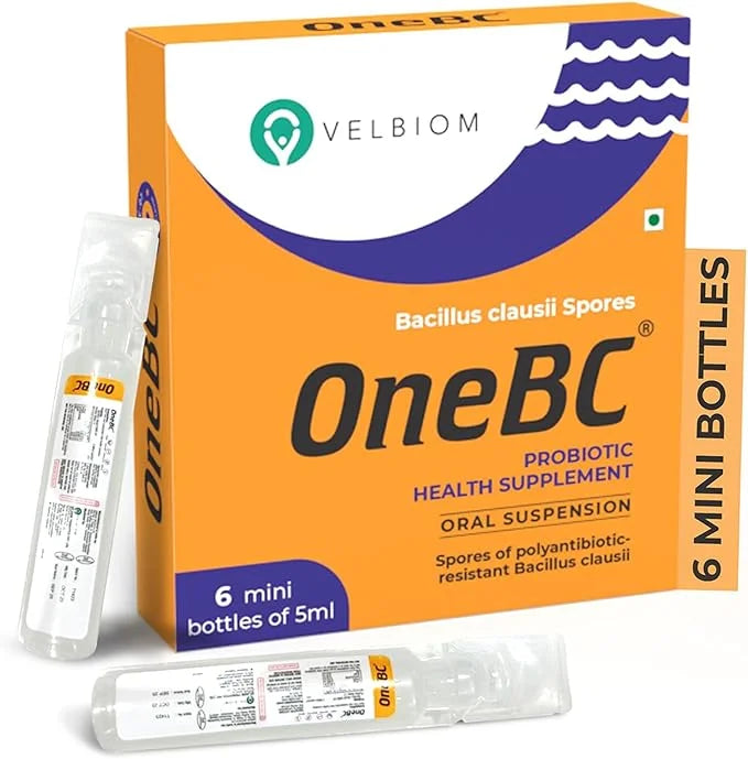One Bc Probiotic Supplement to Alleviate 6 X 5Ml Mini