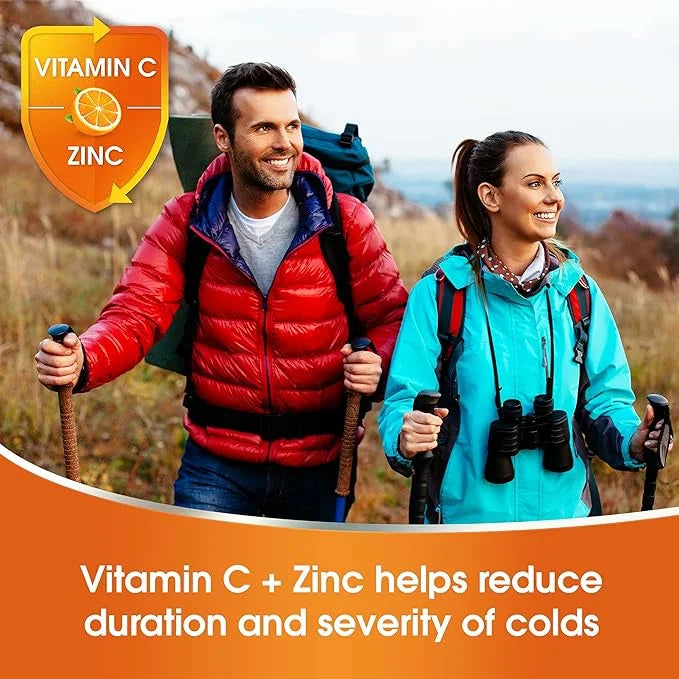 Redoxon Double Action Vitamin C 100mg 10mg, 4 4 x 15 Count