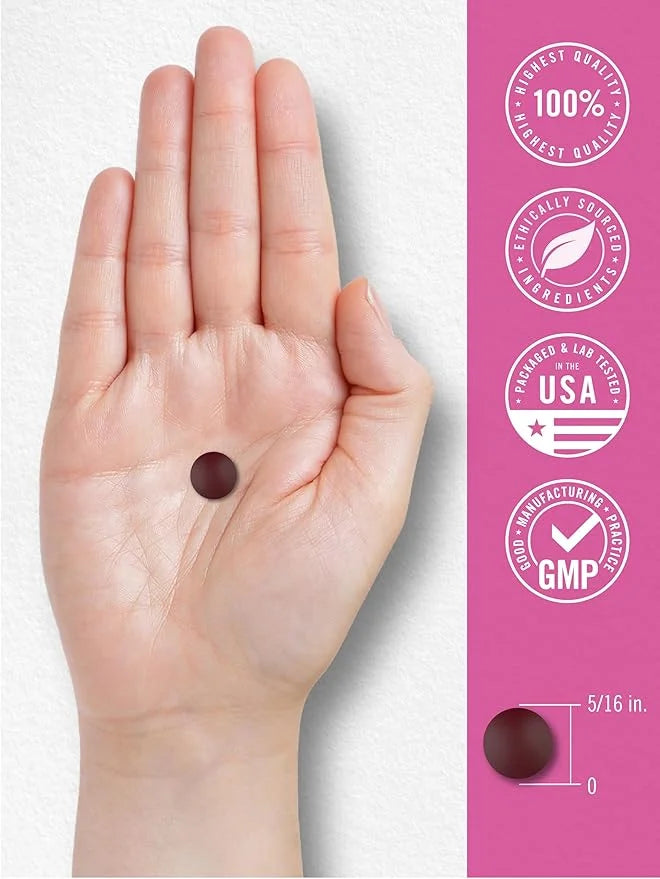 Carlyle Iron Supplement for Women | 45mg | 200 Slow Release Tablets | Vegetarian, Non-GMO, Gluten Free Pills | for Her - P...
