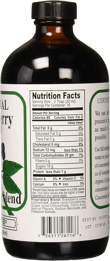 Natural Sources Elderberry Concentrate, 16 Fluid