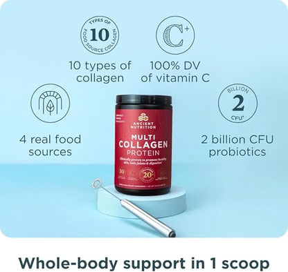 Ancient Nutrition Collagen Powder Protein (40 Servings,