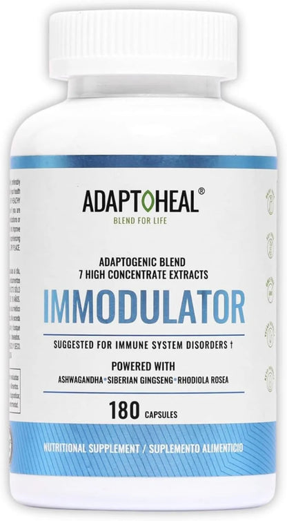 Immodulator - Adaptogenic Supplement for Well-Being, (180 Capsules/700 Capsules/700 mg)