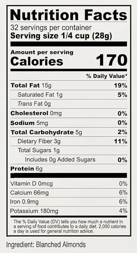 Anthony's Blanched Almond Flour, 2 lb, Finely Ground, Gluten Free, Non GMO, Vegan, Keto Friendly - Product Image