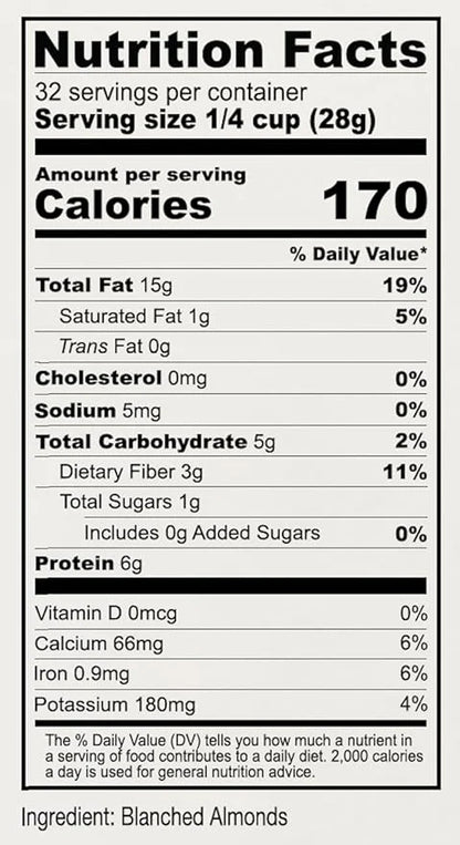 Anthony's Blanched Almond Flour, 2 lb, Finely Ground, Gluten Free, Non GMO, Vegan, Keto Friendly - Product Image