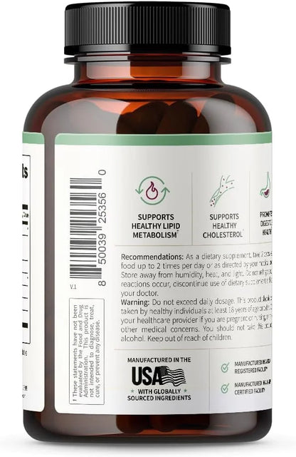 Snap Supplements Cholesterol Health 60 Capsules