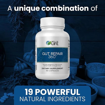 Gut Repair 360: Natural Formulated Formula