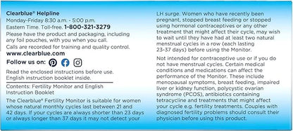 Clearblue Fertility Monitor, 1 Touch-Screen Monitor, 1 Ct