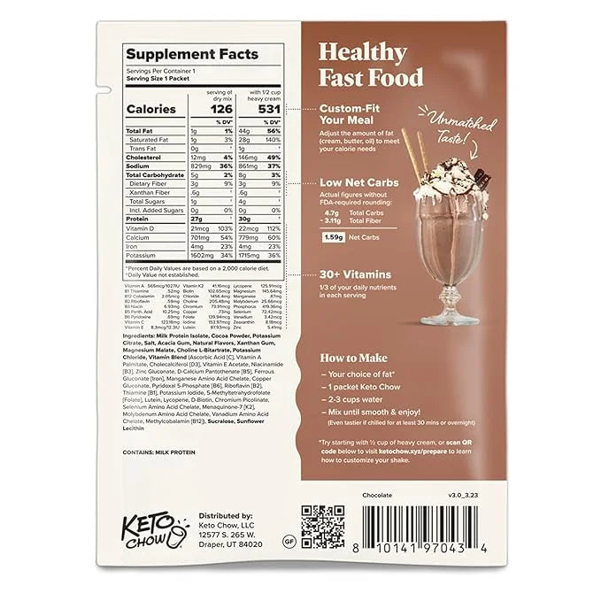Keto Chow Chocolate