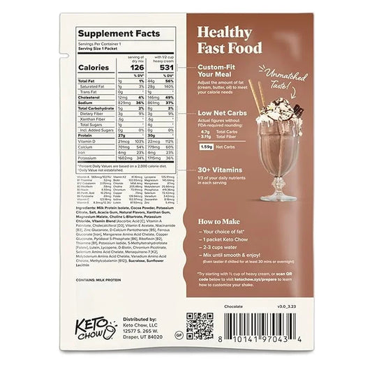 Keto Chow Chocolate