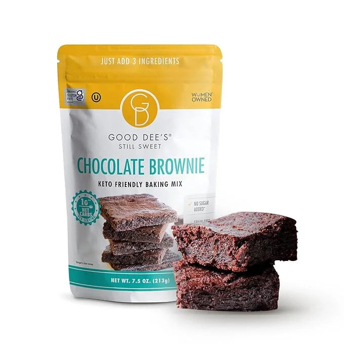Good Dee's Chocolate Brownie Mix | Keto Baking Mix | Sugar-Free, Gluten-Free, Grain-Free, Nut-Free, Soy-Free & Low Carb Ba...