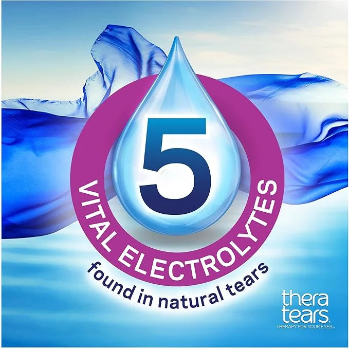 TheraTears Dry Eye Therapy Lubricating Eye 1 fl (2 x 30mL Bottles)