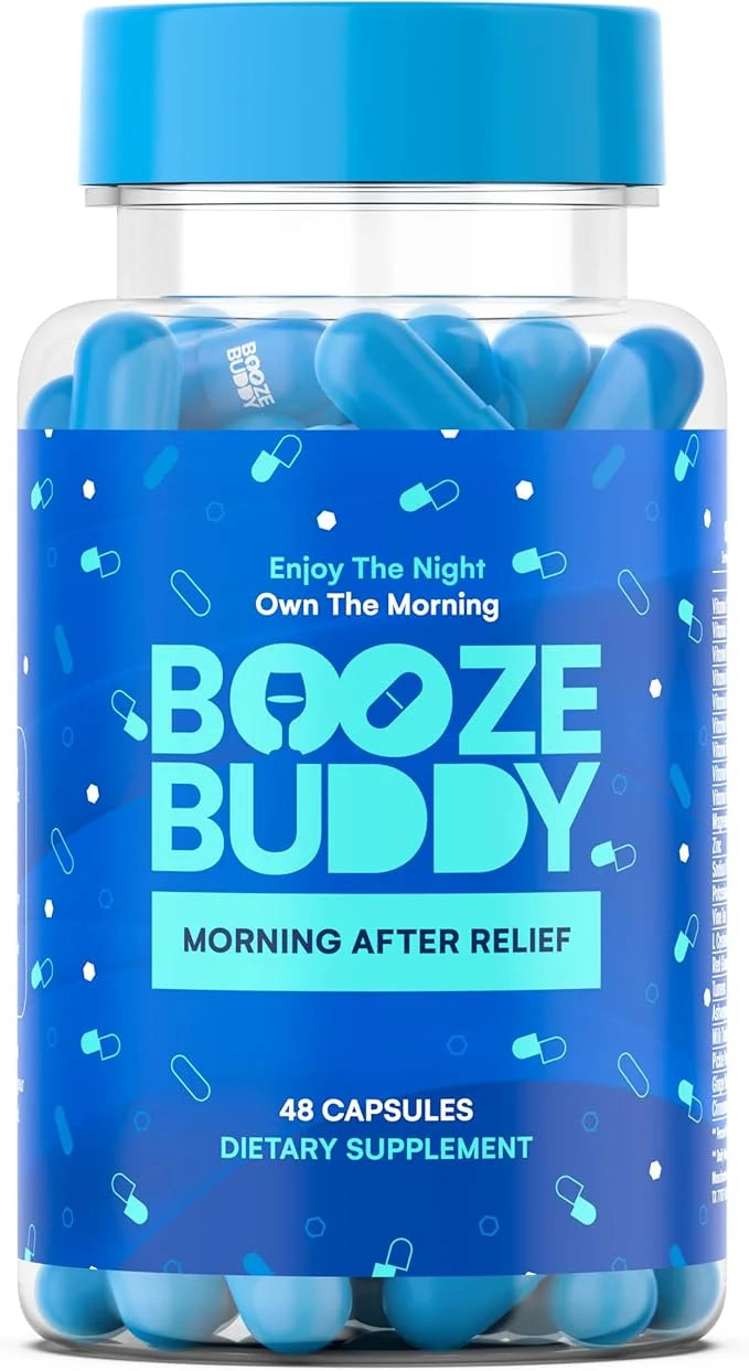 Enjoy The Night, Own The Morning After Drinking – Wellness Vitamins, Electrolytes, Antioxidants for Liver Support and Hydr...