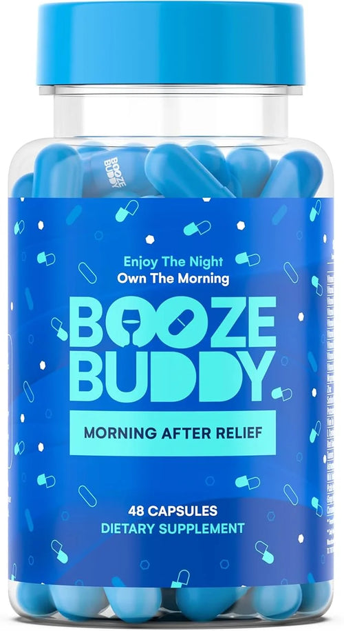 Enjoy The Night, Own The Morning After Drinking – Wellness Vitamins, Electrolytes, Antioxidants for Liver Support and Hydr...