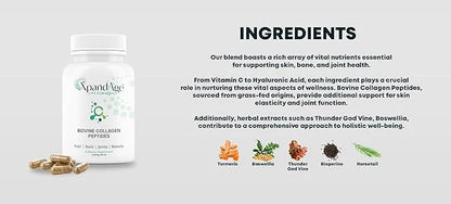 XpandAge's Bovine Collagen Peptides contain Biotin,