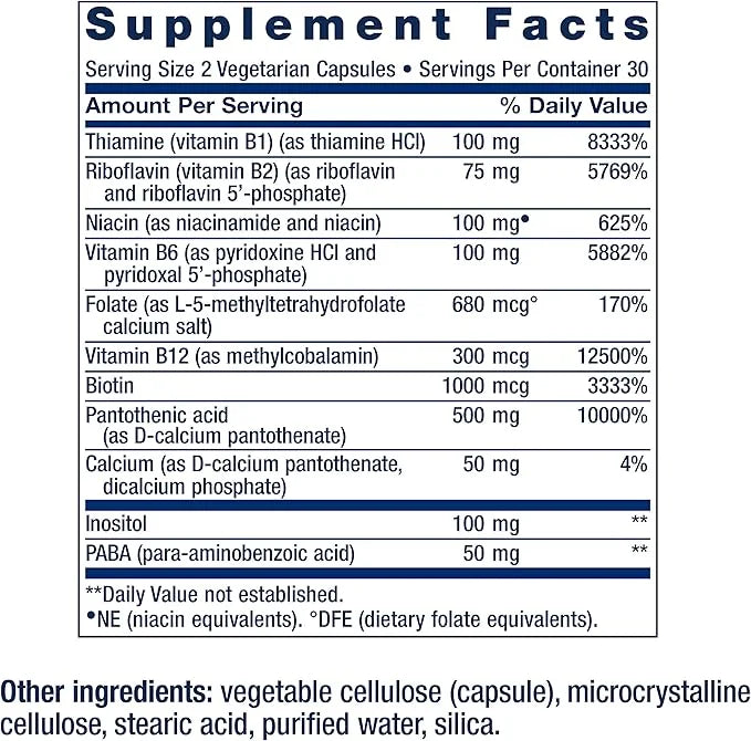 Life Extension Bioactive Complete B-complex, Heart, 60 Vegetarian