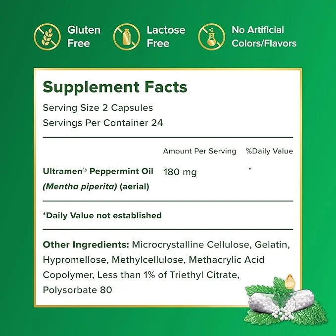 IBgard Gut Health Supplement, Peppermint Oil 144 Capsules
