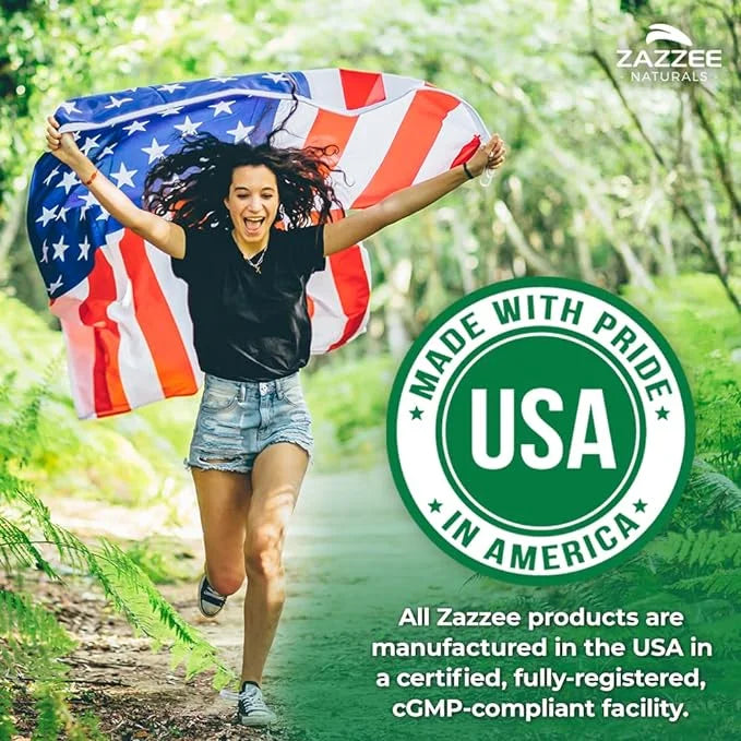 Zazzee USDA Organic Black Elderberry 10:1 5000 mg 120 Vegan 2 Month 10X Extract, 100% Vegetarian,