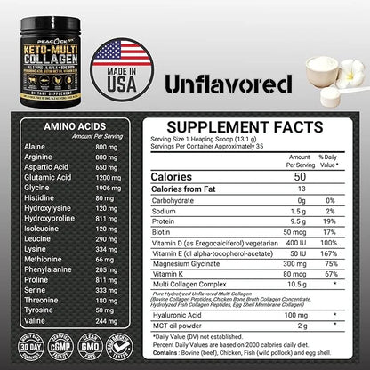 Keto Multi Collagen 5 Types 68.4 oz 4))