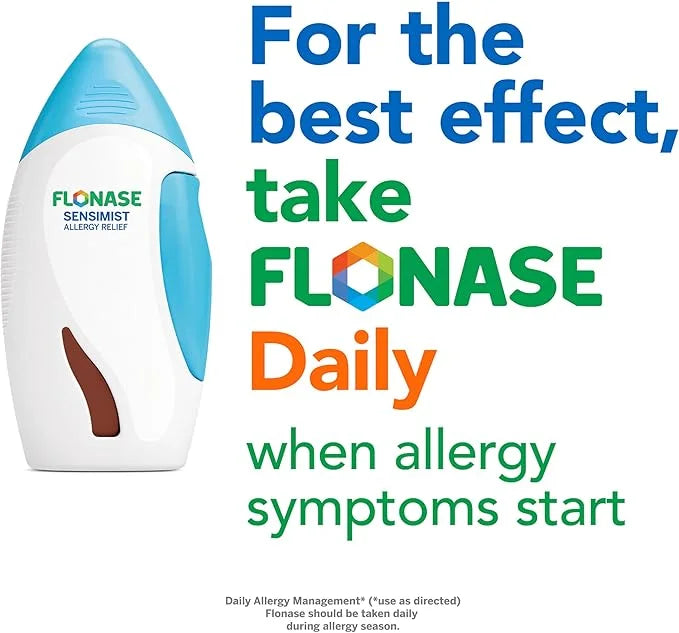 Flonase Sensimist Allergy Relief Nasal Spray 24HR Long 120 Sprays