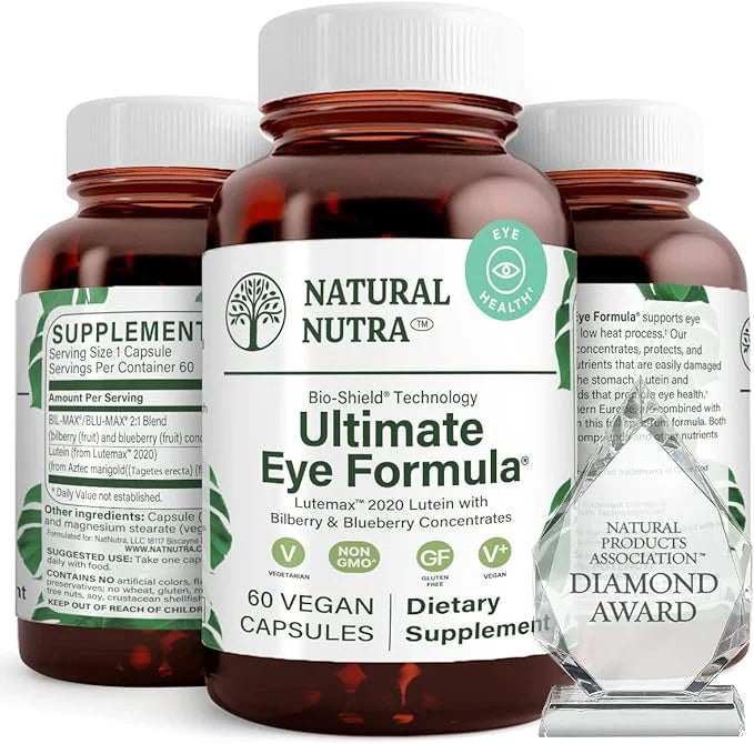 Natural Nutra Ultimate Eye Health Vitamins, 60 Capsule