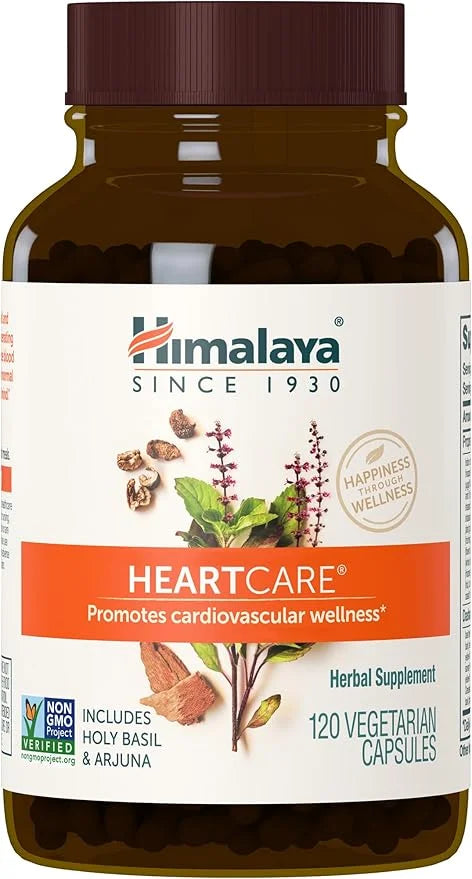 Himalaya HeartCare for Daily Wellness, 720mg, 120 Capsules, 1 Month