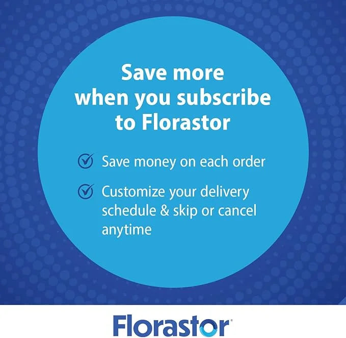 Florastor Probiotics for Digestive and Immune Health, 54 Capsules, Probiotics for Women & Men, Helps Flush Out Bad Bacteri...