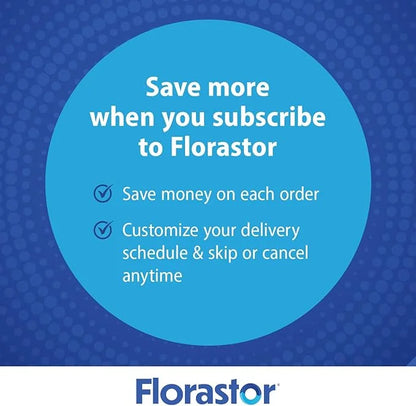 Florastor Probiotics for Digestive and Immune Health, 54 Capsules, Probiotics for Women & Men, Helps Flush Out Bad Bacteri...