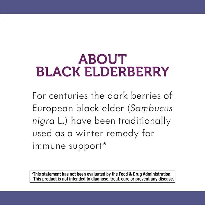 Nature's Way Sambucus Sugar-Free Elderberry Syrup, 4 Oz