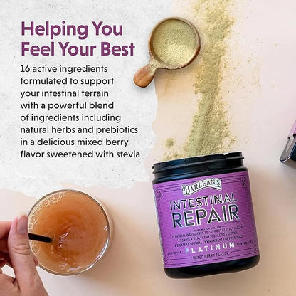 Barlean’s Intestinal Repair Gut Health Powder 16 Digestive 6.35 oz