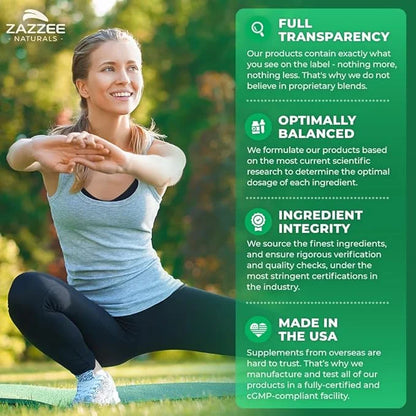 Zazzee Extra Strength French Maritime Pine 350 mg 180 Vegan 95% Proanthocyanidins, 6 Month