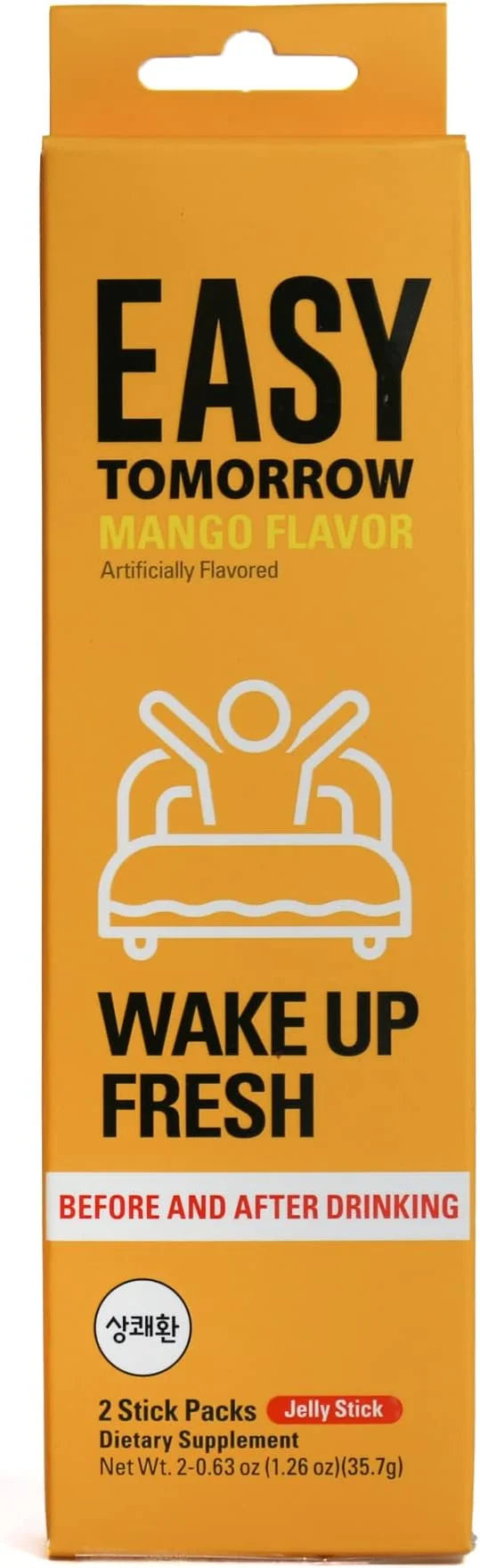 Easy Tomorrow Jelly Stick for Better Morning Rescue from Night Out, Party & Increasing Energy for Extra Endurance While Wo...