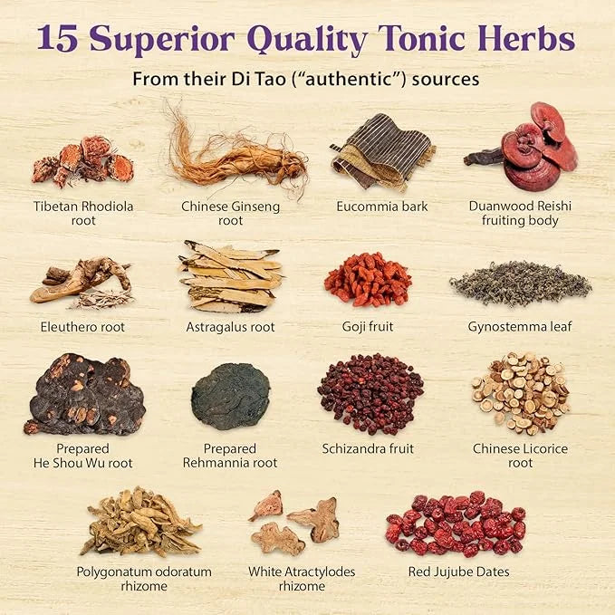 Dragon Herbs Super Adaptogen (100 Capsules, 500 mg